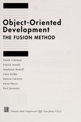 Cover of Object-oriented Development