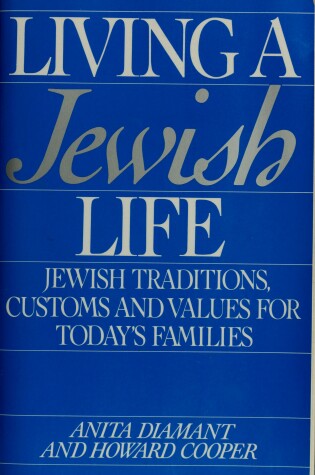 Cover of Living a Jewish Life