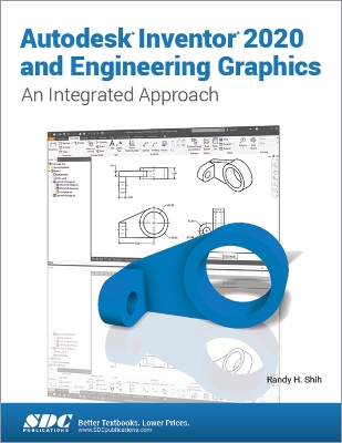 Book cover for Autodesk Inventor 2020 and Engineering Graphics