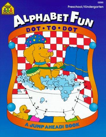 Book cover for Dot-To-Dot Alphabet Fun