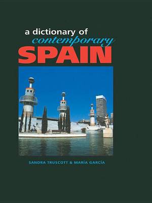 Book cover for Dictionary of Contemporary Spain