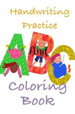 Cover of Handwriting Practice and Coloring Book