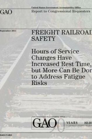 Cover of Freight Railroad Safety