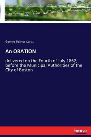 Cover of An ORATION