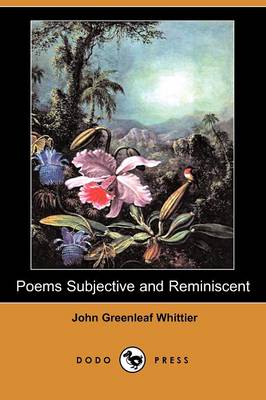 Book cover for Poems Subjective and Reminiscent