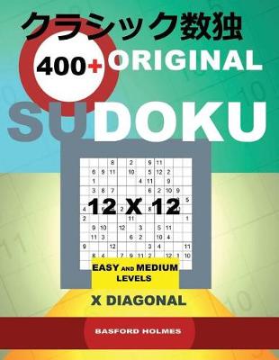 Book cover for 400 Original Sudoku 12x12