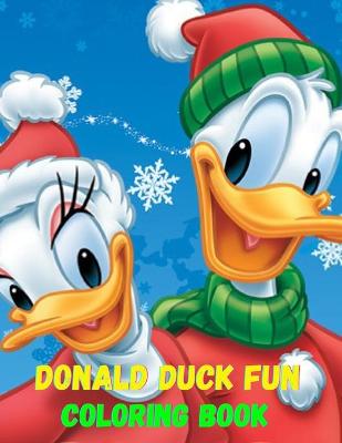 Book cover for Donald Duck Fun Coloring Book