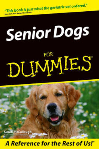 Cover of Senior Dogs For Dummies