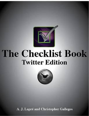 Book cover for The Checklist Book