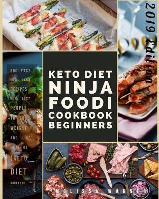 Book cover for Keto Diet Ninja Foodi Cookbook for beginners