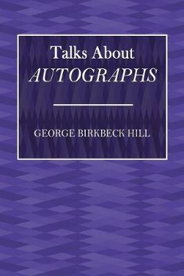 Book cover for Talks about Autographs