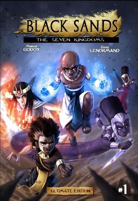 Book cover for Black Sands, the Seven Kingdoms, Volume 1