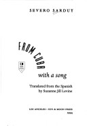 Book cover for From Cuba with a Song