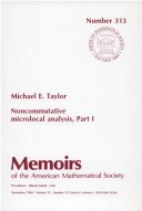 Cover of Noncommutative Microlocal Analysis