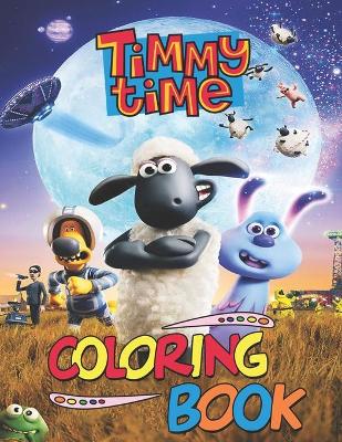 Book cover for Timmy Time Coloring Book