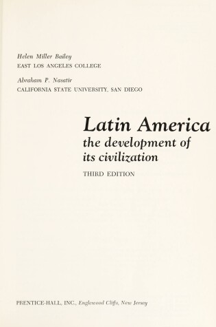 Cover of Latin America