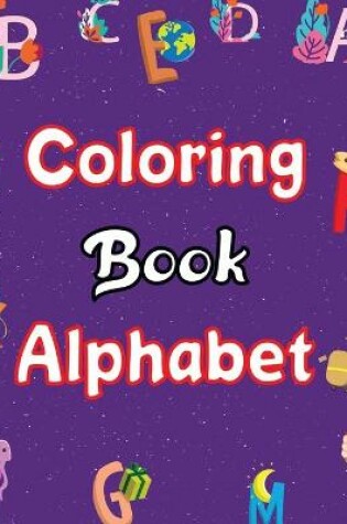 Cover of coloring book alphabet