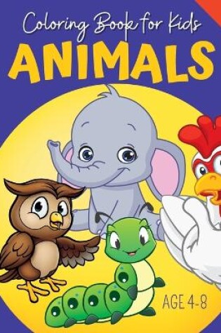 Cover of ANIMALS - Coloring Book For Kids