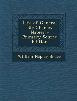 Book cover for Life of General Sir Charles Napier