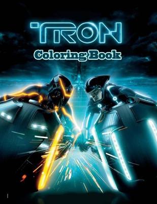 Book cover for Tron Coloring Book