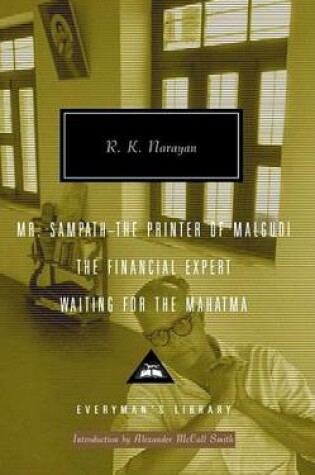 Cover of MR Sampath-The Printer of Malgudi, the Financial Expert, Waiting for the Mahatma