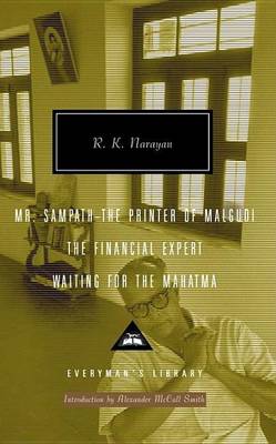 Book cover for MR Sampath-The Printer of Malgudi, the Financial Expert, Waiting for the Mahatma