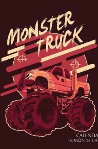 Cover of Monster Trucks Calendar 2019