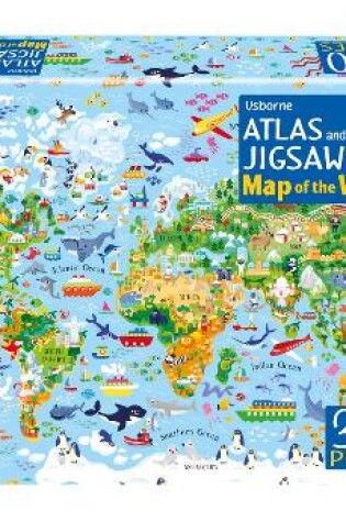 Cover of Atlas and Jigsaw Map of the World