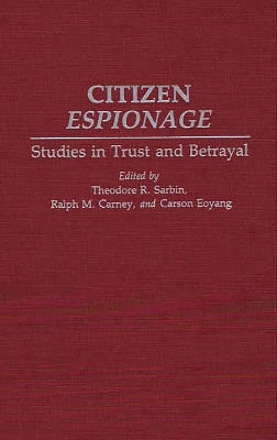 Book cover for Citizen Espionage