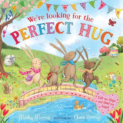 Book cover for We're Looking for the Perfect Hug