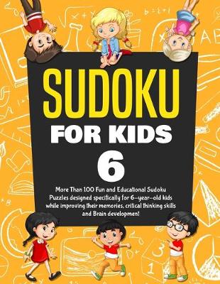 Book cover for Sudoku for Kids Age 6