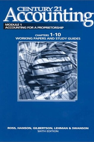 Cover of Century 21 Accounting 1st Year Course