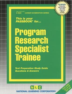 Book cover for Program Research Specialist Trainee