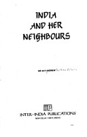 Book cover for India & Her Neighbours