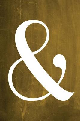 Book cover for Chalkboard Journal - Ampersand (Yellow)