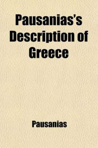 Cover of Pausanias's Description of Greece (Volume 2)