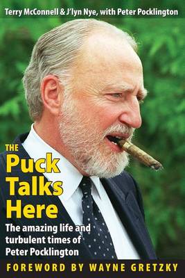 Book cover for The Puck Talks Here