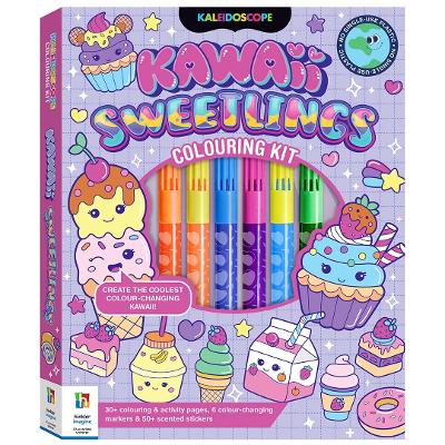 Cover of Kaleidoscope Colouring Kawaii Sweetlings Kit