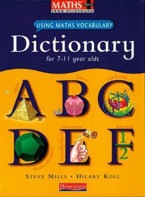 Book cover for Maths Plus Using Maths Vocabulary: KS2 Maths Dictionary (single)