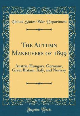 Book cover for The Autumn Maneuvers of 1899