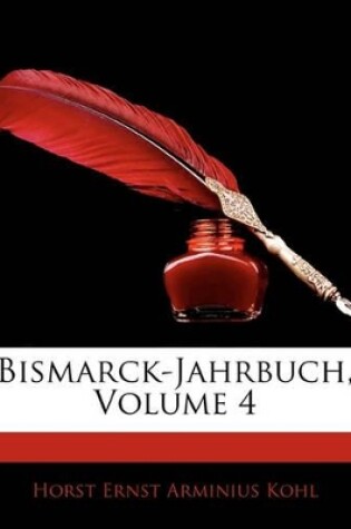 Cover of Bismarck-Jahrbuch, Volume 4