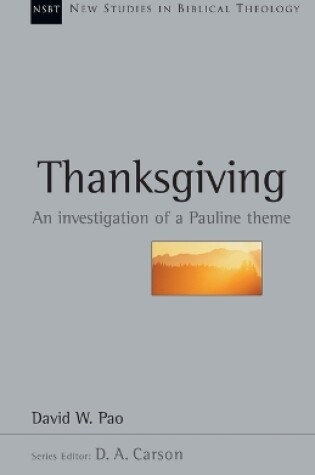 Cover of Thanksgiving