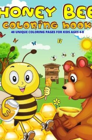 Cover of Honey Bee Coloring Book