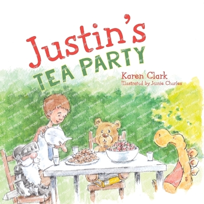 Book cover for Justin's Tea Party