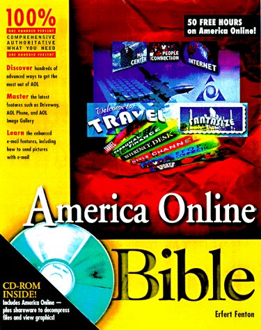 Book cover for America Online Bible