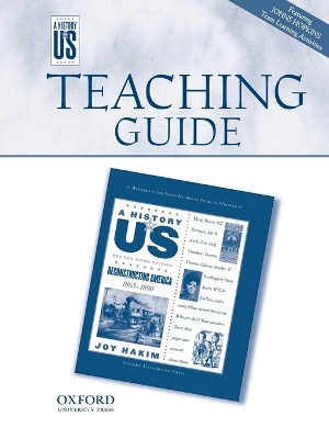 Book cover for A History of US: Recontructing America, Teaching Guide Book 7