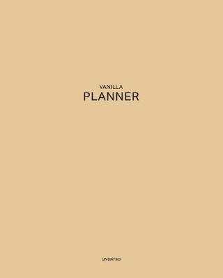 Cover of Undated Vanilla Planner