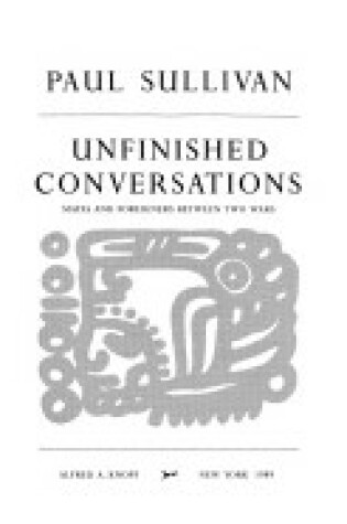 Cover of Unfinished Conversations