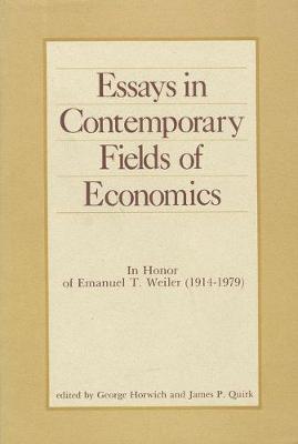 Book cover for Essays in Contemporary Fields of Economics