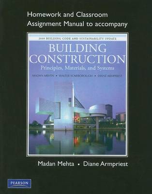 Book cover for Homework and Classroom Assignment Manual to Accompany Building Construction